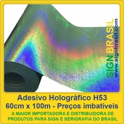  Adesivo Holográfico H53