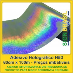  Adesivo Holográfico H53