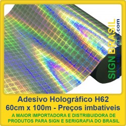 Adesivo Holográfico H62