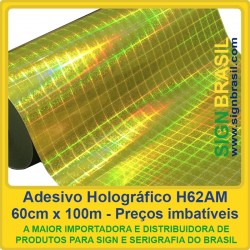  Adesivo Holográfico H62AM