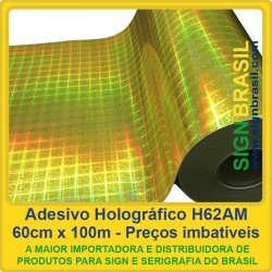  Adesivo Holográfico H62AM