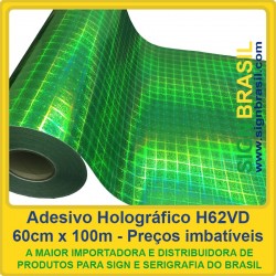 Adesivo holográfico H62VD