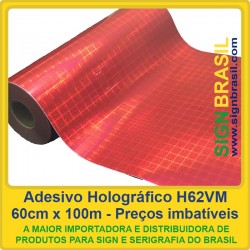 Adesivo holográfico H62VM