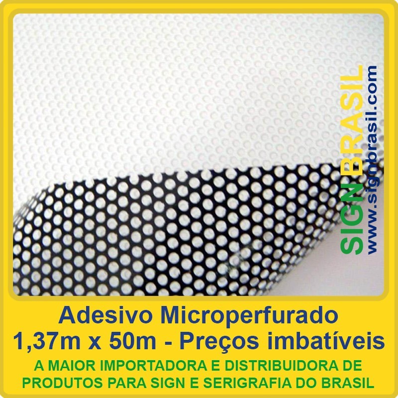Adesivo Microperfurado 