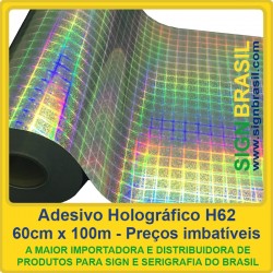 Adesivo Holográfico H62