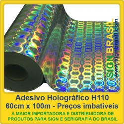  Adesivo Holográfico H110